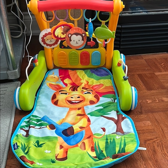 Colorful Kids Activity Play Gym - as is - Picture 1 of 5
